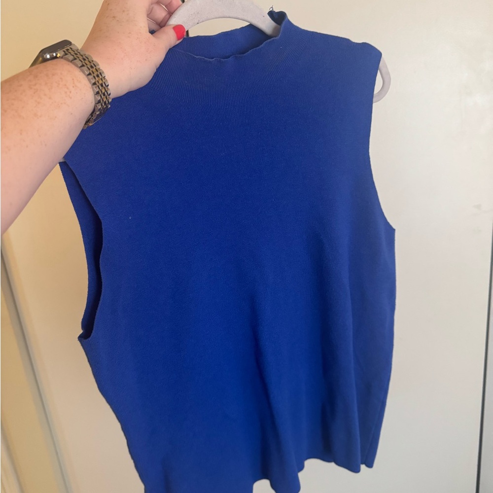 Blue Sleeveless Banana Republic Women's Top